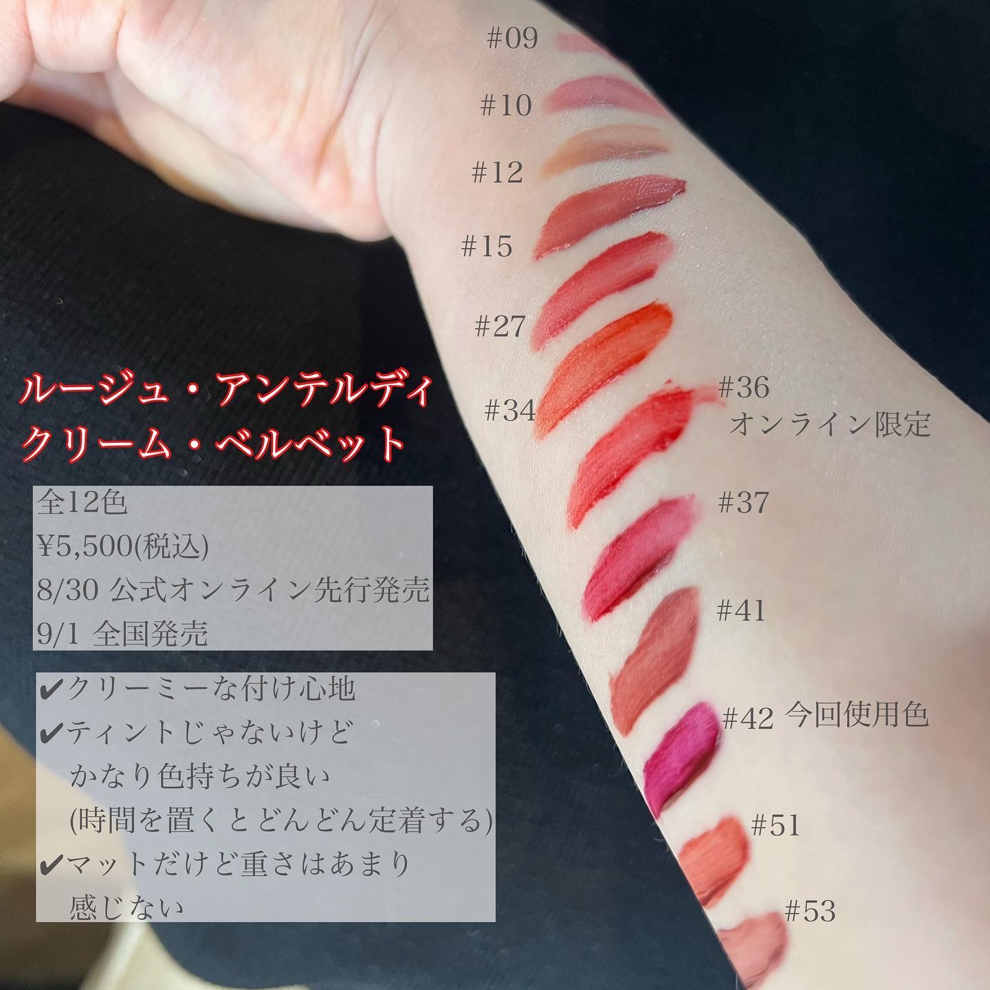 ルージュ・アンテルディ・バーム/GIVENCHY/リップバームを使ったクチコミ（3枚目）