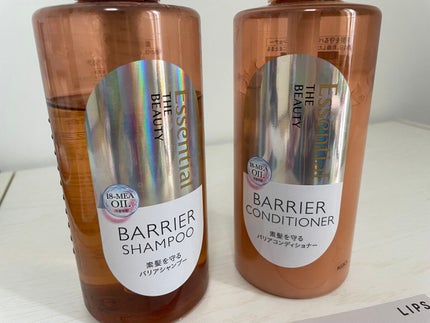 ザビューティ 髪のキメ美容素髪を守る バリアシャンプー/コンディショナー/エッセンシャル/シャンプー・コンディショナーを使ったクチコミ(1枚目)