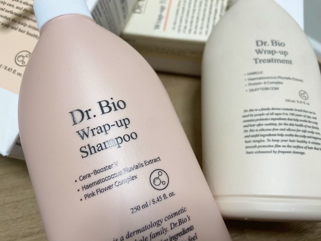 ラップアップシャンプー/トリートメント トリートメント750ml/Dr.Bio/市販シャンプーを使ったクチコミ（3枚目）