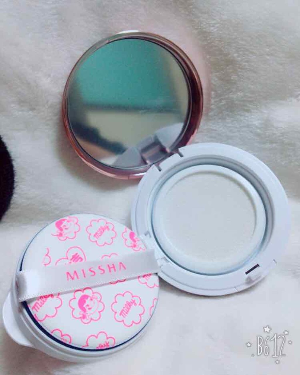 M クッションベース(ミルキー)/MISSHA/化粧下地を使ったクチコミ(2枚目)