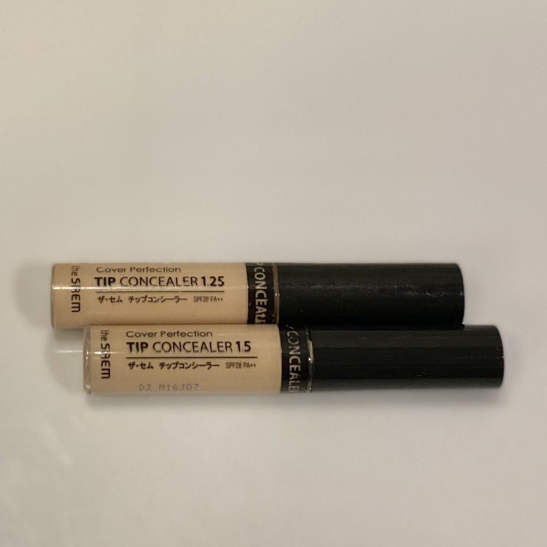 カバーパーフェクション チップコンシーラー/the SAEM/リキッドコンシーラーを使ったクチコミ（2枚目）