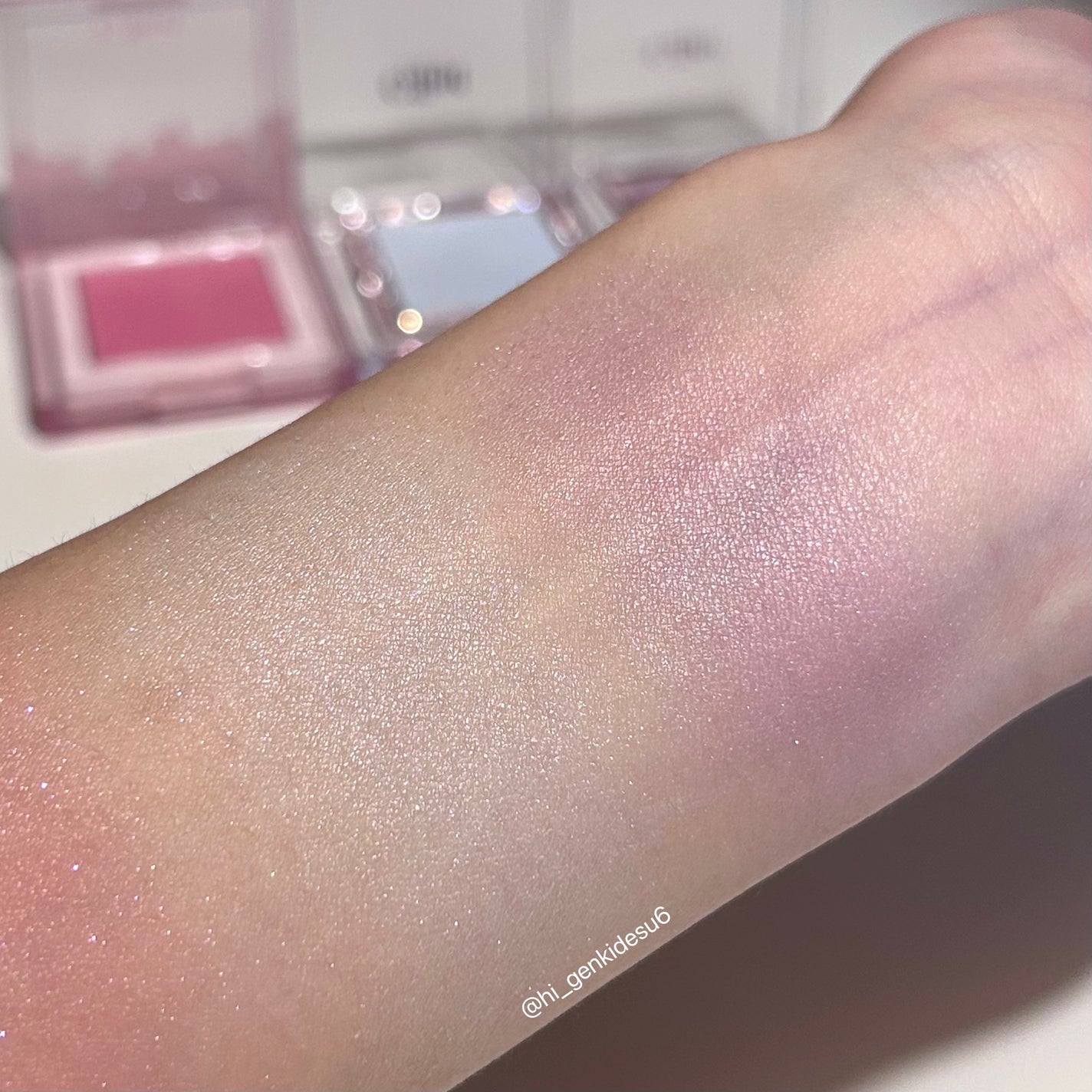 ベイクドブラッシュ/Glint/パウダーチークを使ったクチコミ(4枚目)