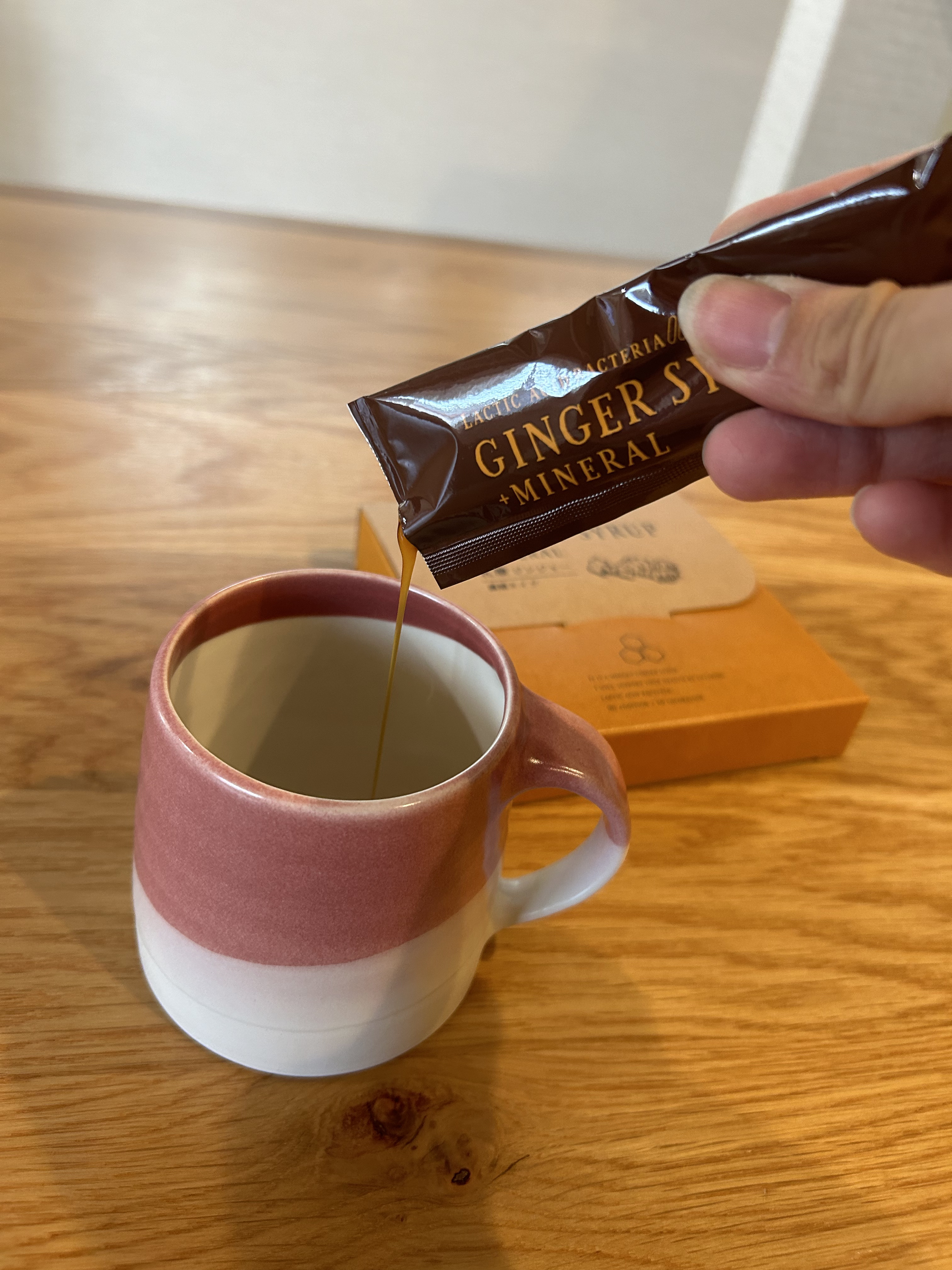 生姜シロップ 乳酸ジンジャー 10ｍL×15包/乳酸ジンジャー/乳酸菌飲料を使ったクチコミ（2枚目）