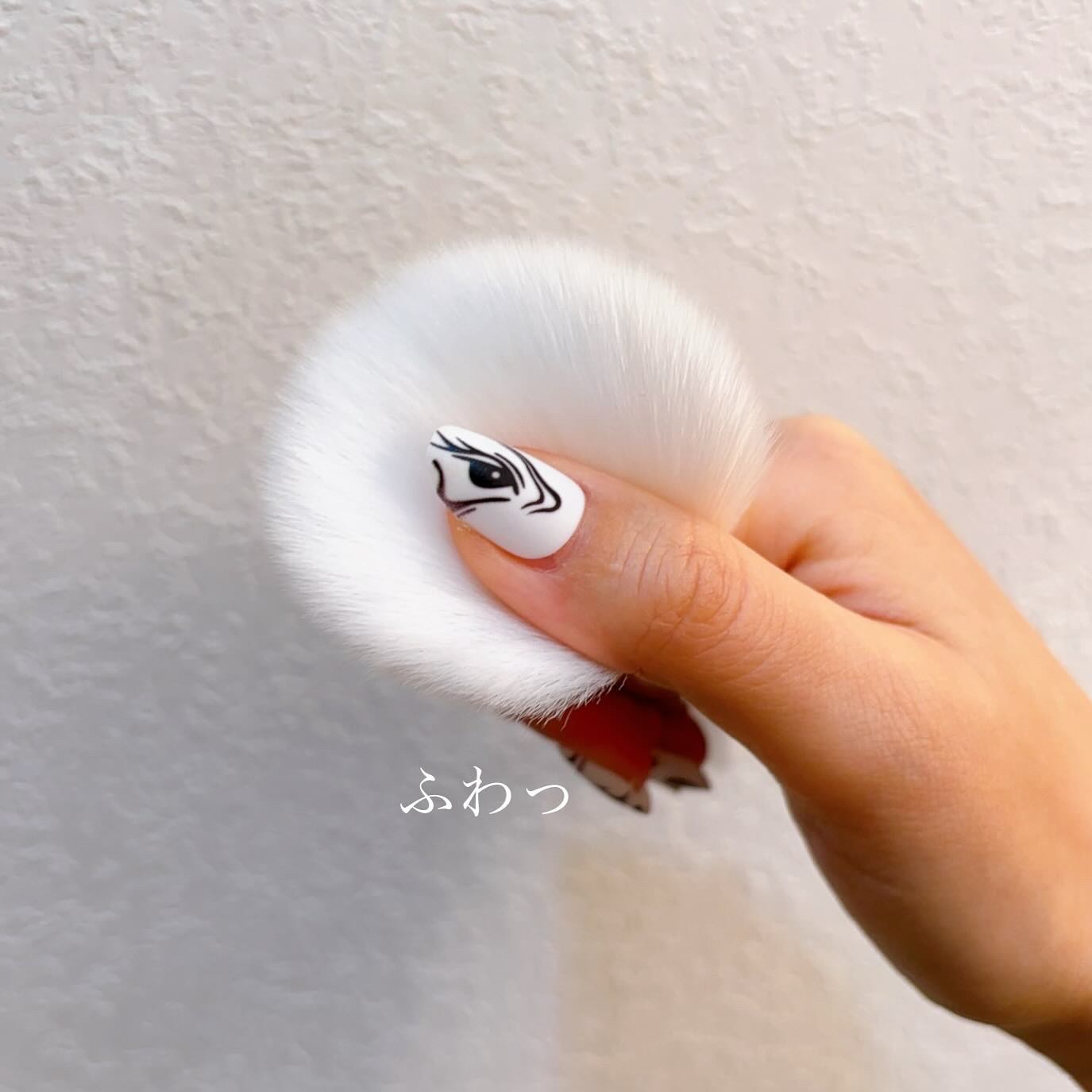 ごくふわブラシ/DAISO/メイクブラシを使ったクチコミ（3枚目）