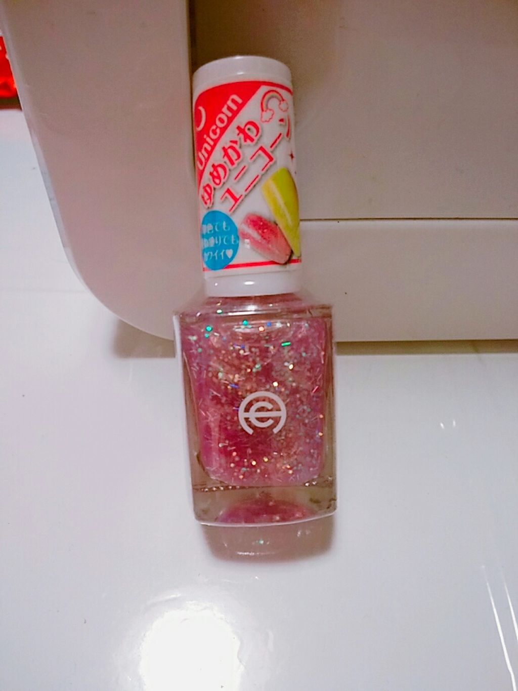 セリア ゆめかわユニコーンマニキュア