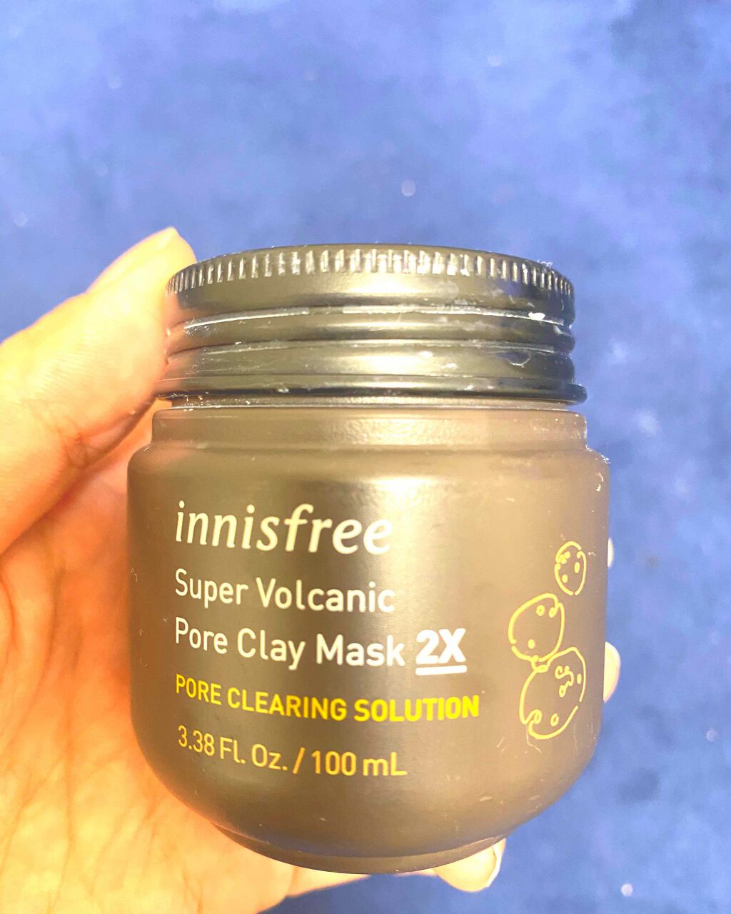 スーパーヴォルカニック ポアクレイマスク/innisfree/洗い流すパック・マスクを使ったクチコミ(1枚目)