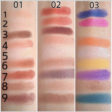 UR GLAM　BLOOMING EYE COLOR PALETTE/U R GLAM/アイシャドウパレットを使ったクチコミ（3枚目）