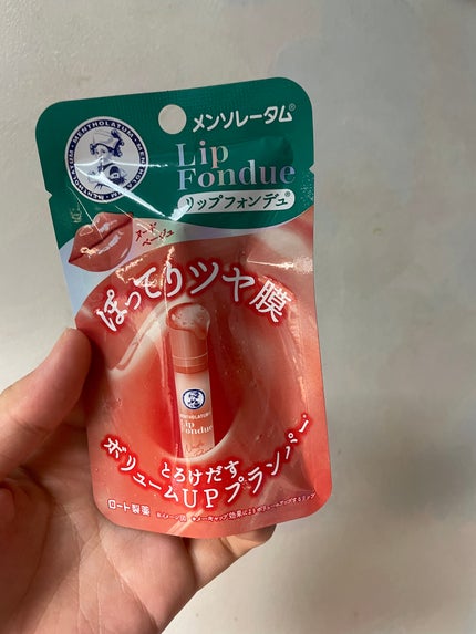 メンソレータム リップフォンデュ/メンソレータム/リップバームを使ったクチコミ(1枚目)