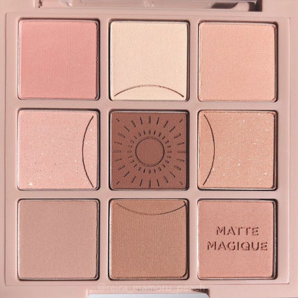 マイフェイブムードアイパレット 9カラー/HOLIKA HOLIKA/アイシャドウパレットを使ったクチコミ(2枚目)