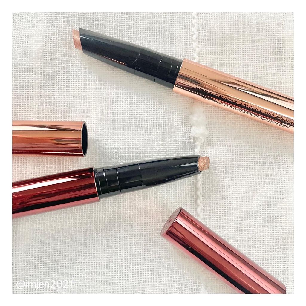 ドロップアイズスティックグリッツ/BLACK ROUGE/スティックアイシャドウを使ったクチコミ（3枚目）