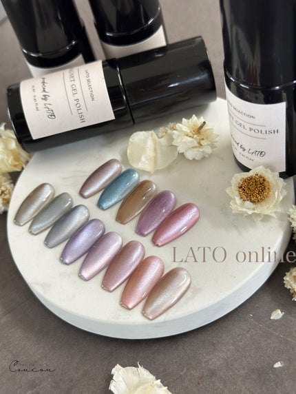 color gel polish/LATO online/ジェルネイルを使ったクチコミ(1枚目)