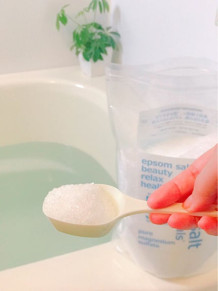 シークリスタルス エプソムソルト オリジナル/sea crystals/無機塩系入浴剤を使ったクチコミ(2枚目)