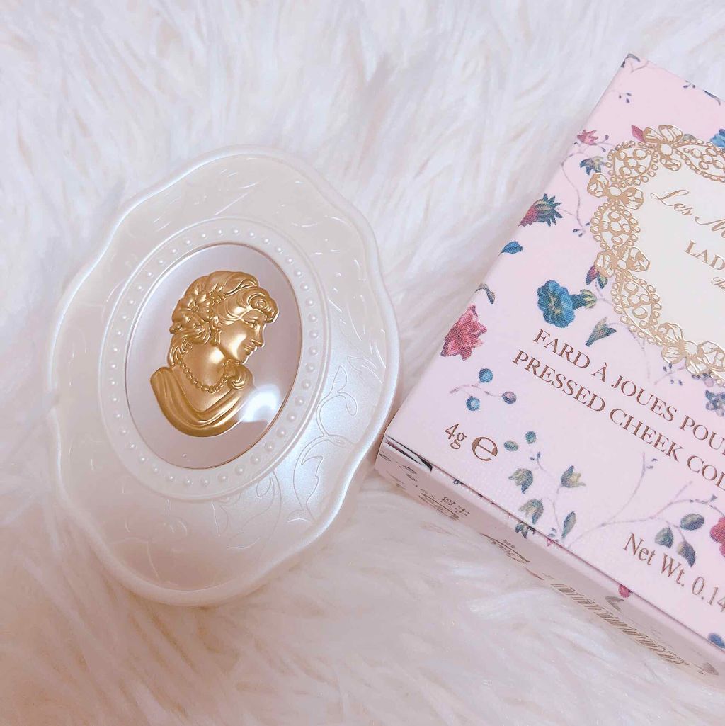 プレスト チークカラー N/レ・メルヴェイユーズ ラデュレ/パウダーチークを使ったクチコミ（1枚目）