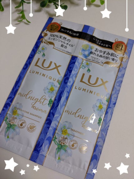 ルミニーク ミッドナイトアロマ ノンシリコンシャンプー/トリートメント/LUX/市販シャンプーを使ったクチコミ(2枚目)