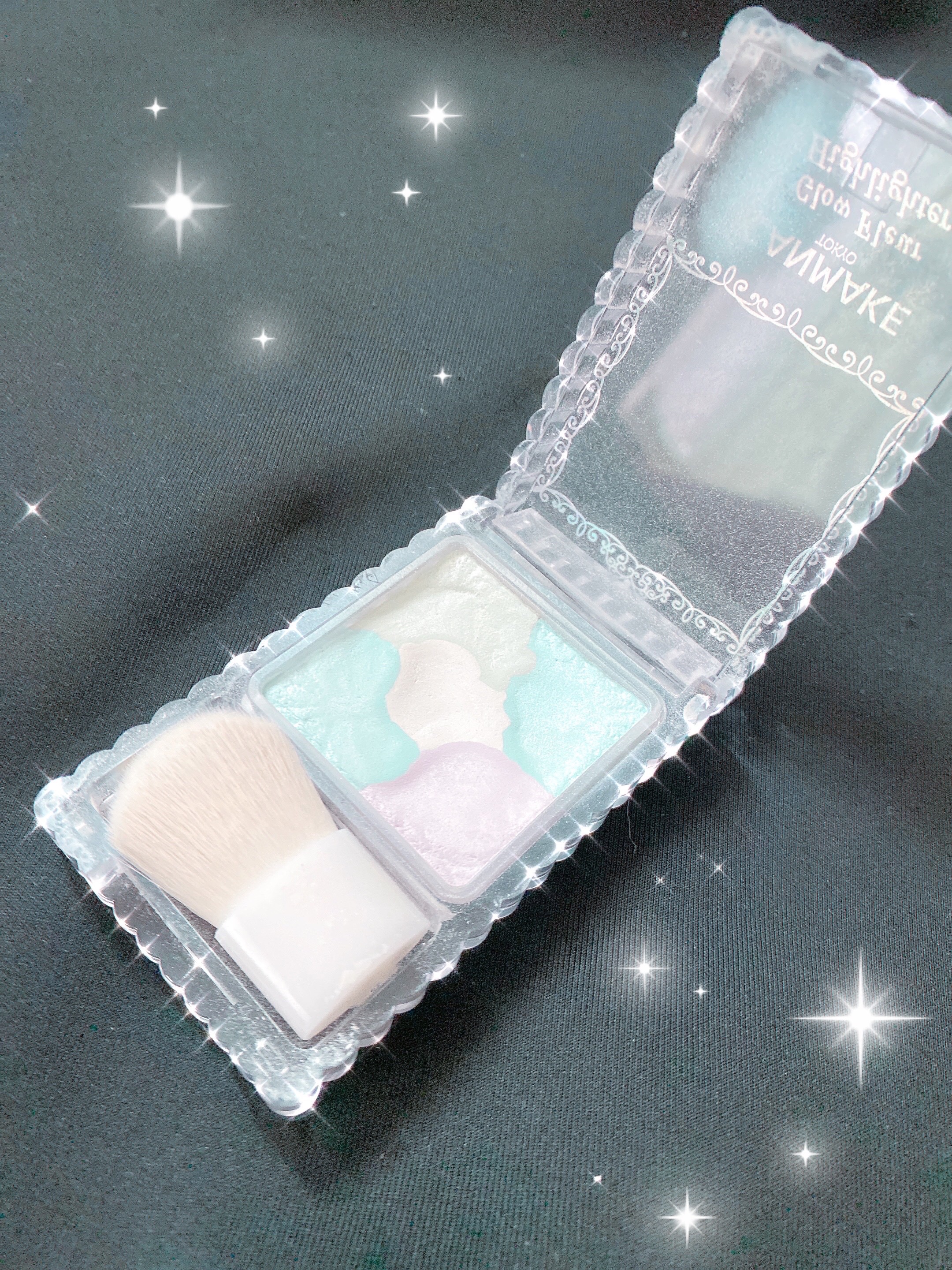 グロウフルールハイライター/キャンメイク/パウダーハイライトを使ったクチコミ（1枚目）