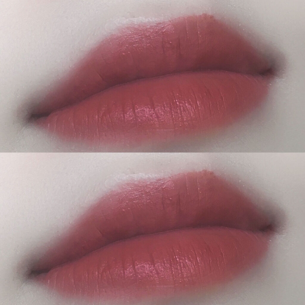 ソフトラスティングチャーム/NOVO/口紅を使ったクチコミ（3枚目）