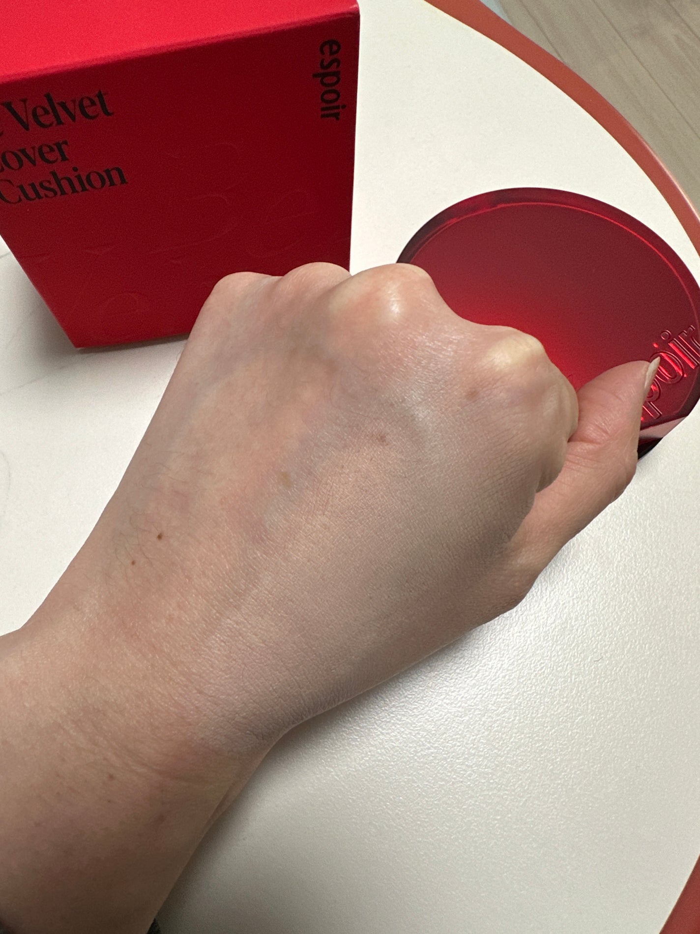 ビーベルベットカバークッション/espoir/クッションファンデーションを使ったクチコミ(3枚目)