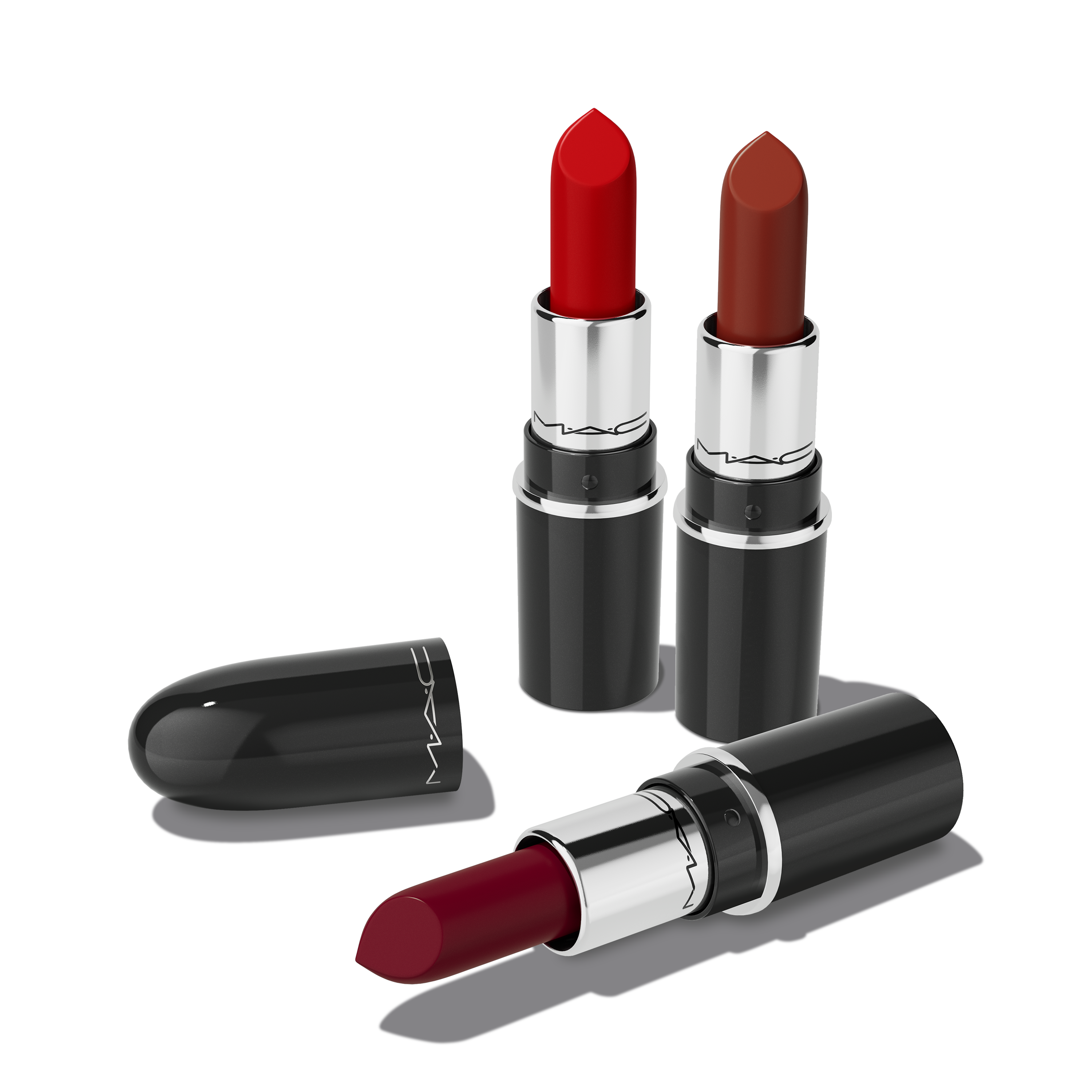 エブリデイ ラグジュアリー ミニ ラスターガラス リップスティック トリオ レッド