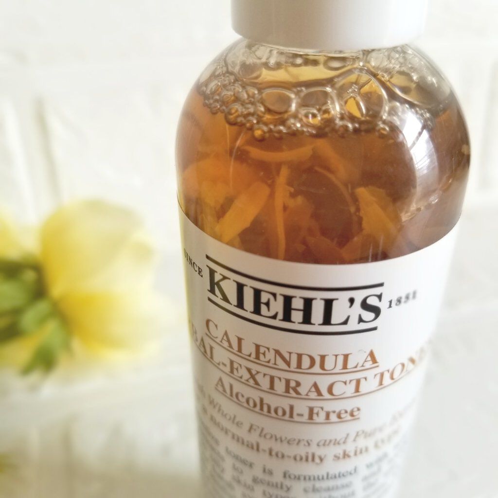 キールズ ハーバル トナー CL アルコールフリー/Kiehl's/化粧水を使ったクチコミ（3枚目）