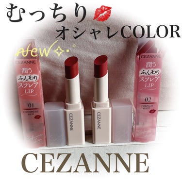 リップカラーシールド/CEZANNE/口紅を使ったクチコミ（1枚目）