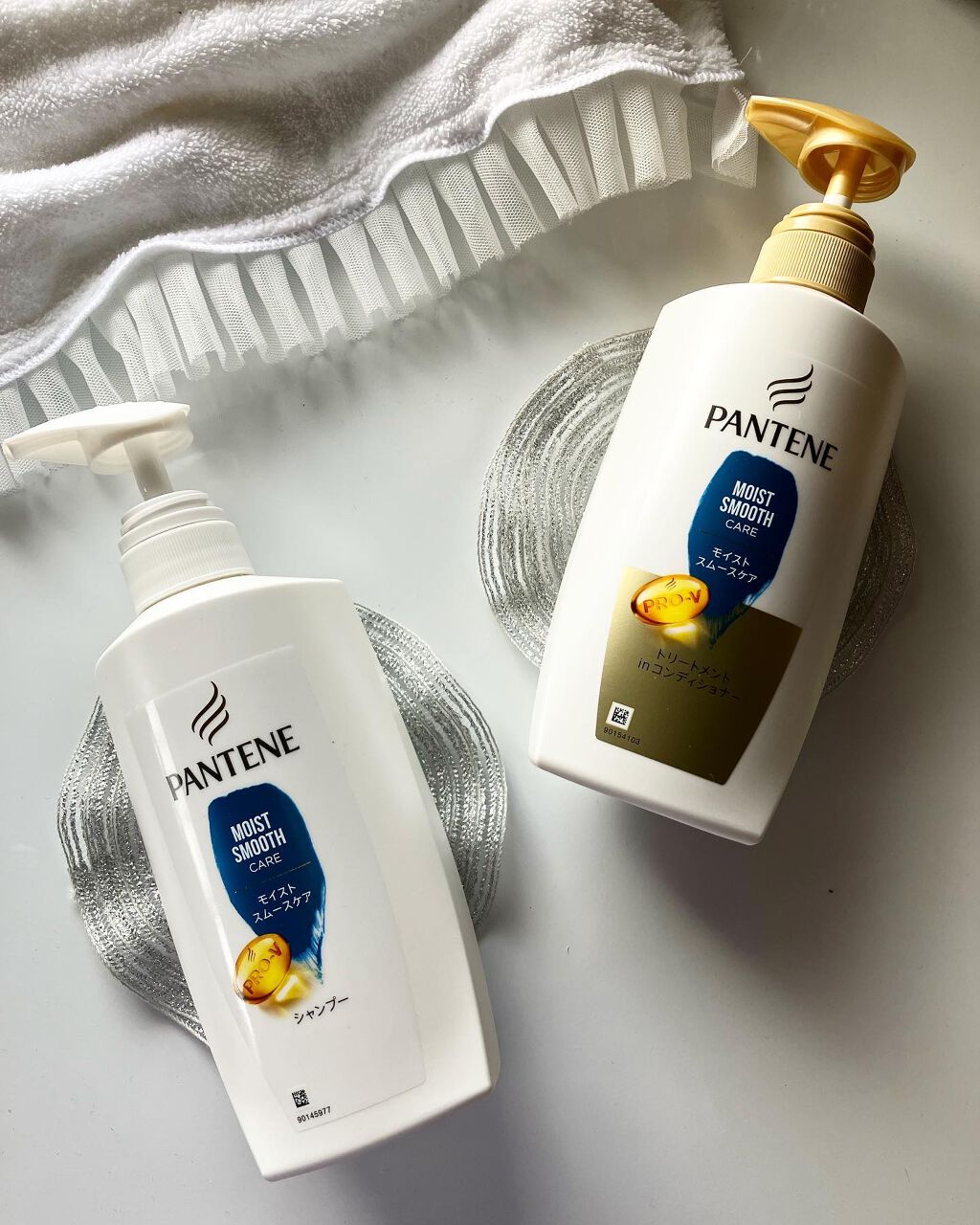 モイストスムースケア シャンプー/トリートメントコンディショナー/パンテーン/シャンプー・コンディショナーを使ったクチコミ（2枚目）