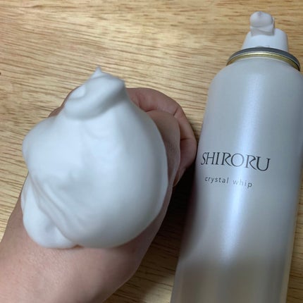 クリスタルホイップ/SHIRORU/泡洗顔を使ったクチコミ(3枚目)