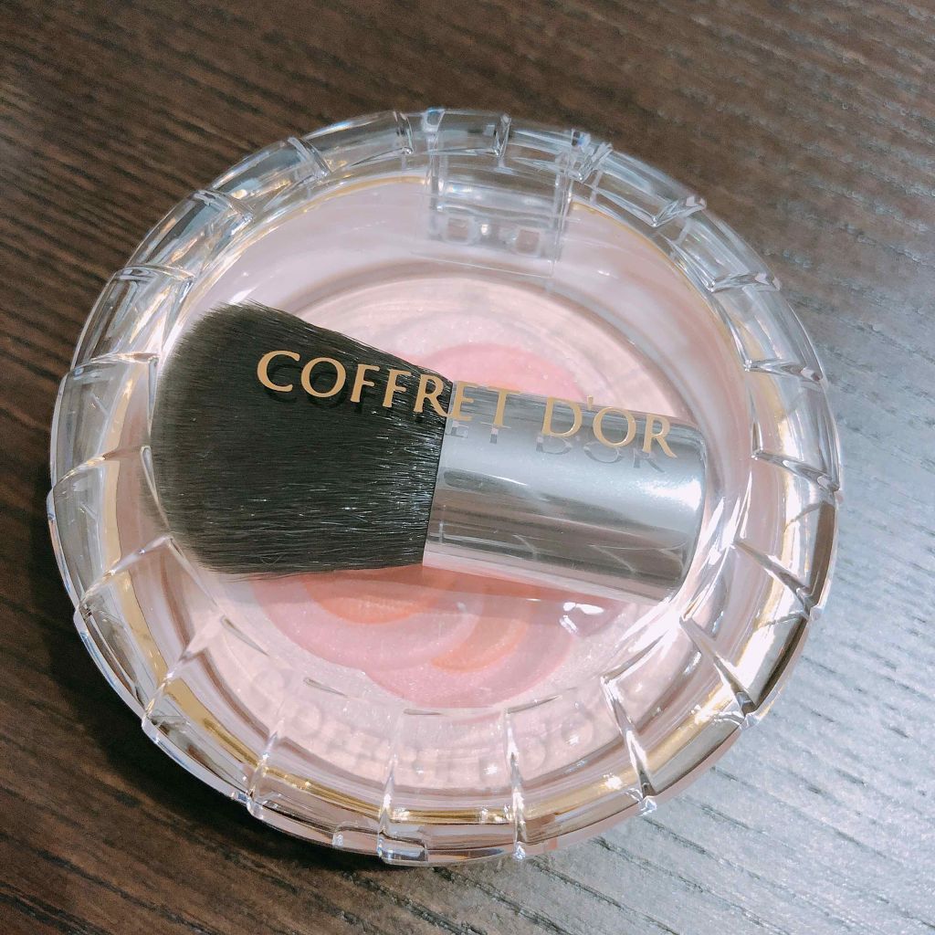 スマイルアップチークスN/コフレドール/パウダーチークを使ったクチコミ（2枚目）