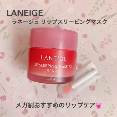 リップスリーピングマスク/LANEIGE/リップケア・リップクリームを使ったクチコミ（1枚目）