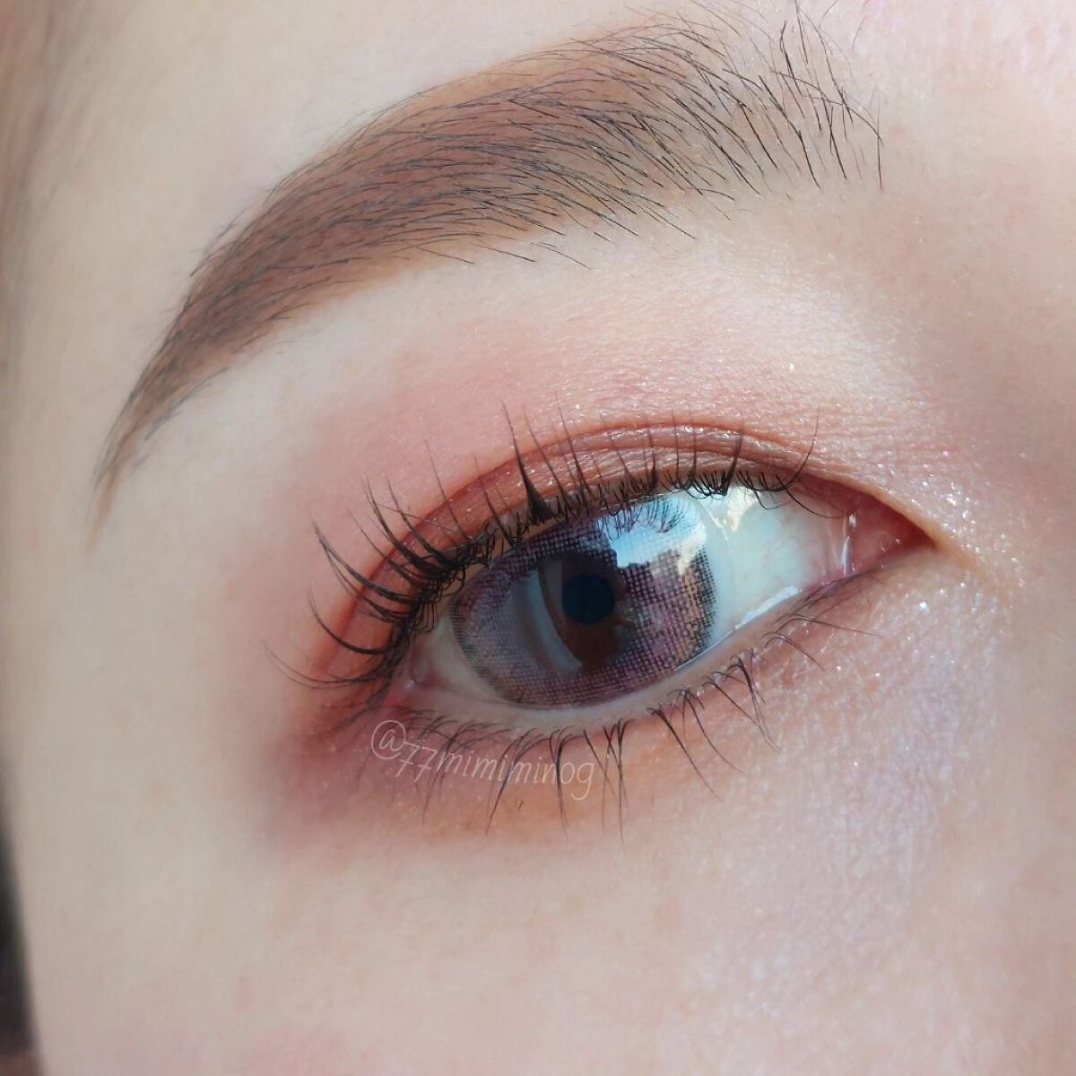 MELANGE　1day 04 アーバンフェミニティックベージュ/MELANGE BY MAGICCOLOR/ワンデー（１DAY）カラコンを使ったクチコミ（2枚目）