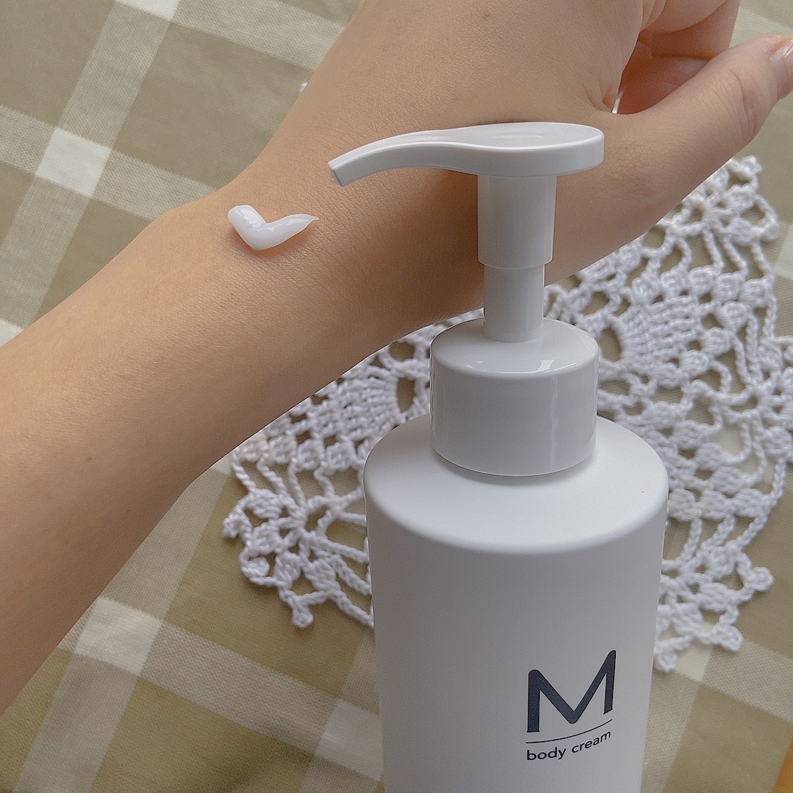 エムボディクリーム/M body cream/ボディクリームを使ったクチコミ（3枚目）