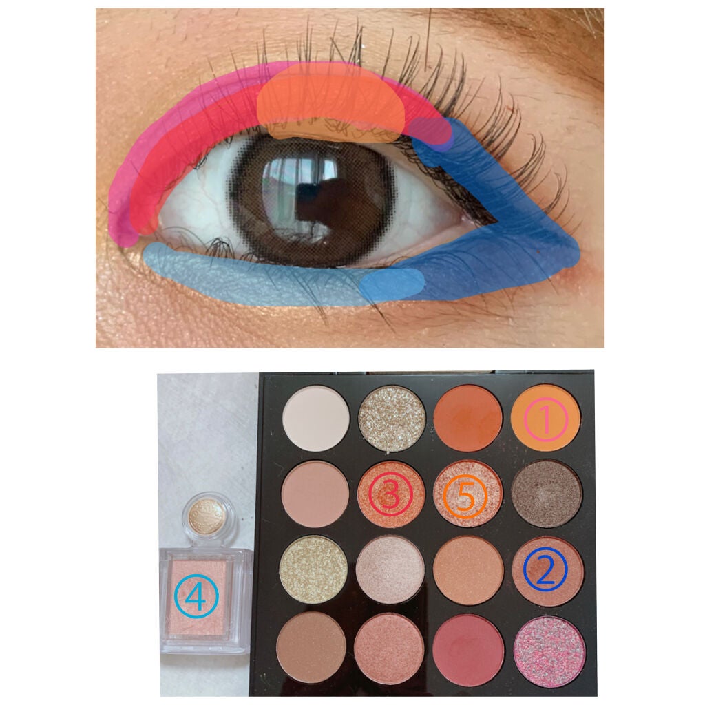 シャドーカスタマイズ/MAJOLICA MAJORCA/単色アイシャドウを使ったクチコミ(4枚目)