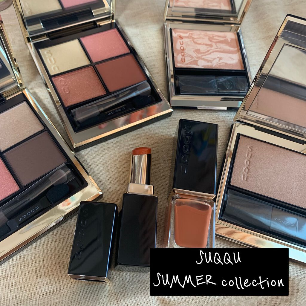 メルティング パウダー ブラッシュ/SUQQU/パウダーチークを使ったクチコミ（2枚目）