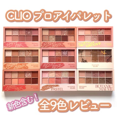 プロ アイ パレット/CLIO/アイシャドウパレットを使ったクチコミ（1枚目）