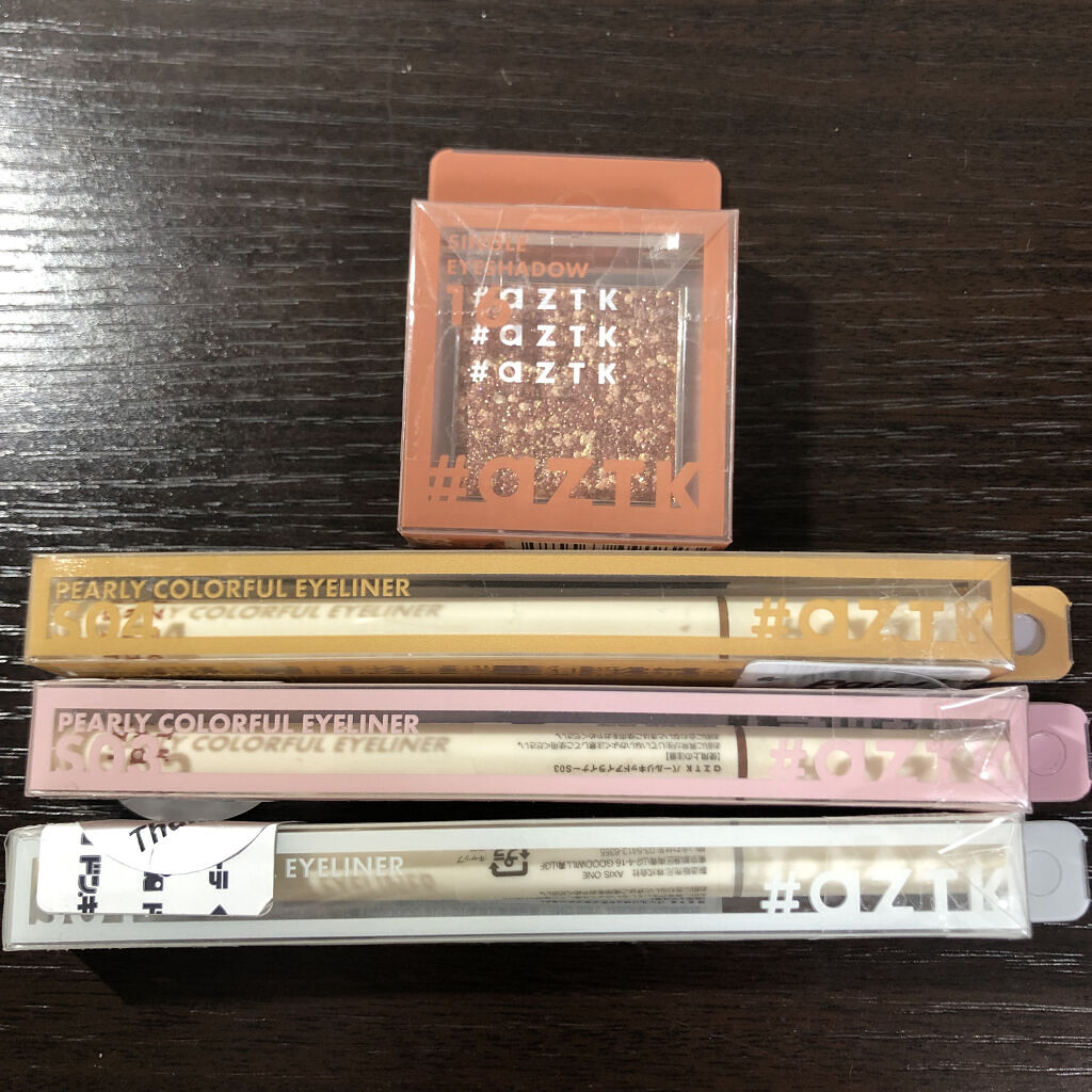 シングルアイシャドウ/aZTK/単色アイシャドウを使ったクチコミ（2枚目）