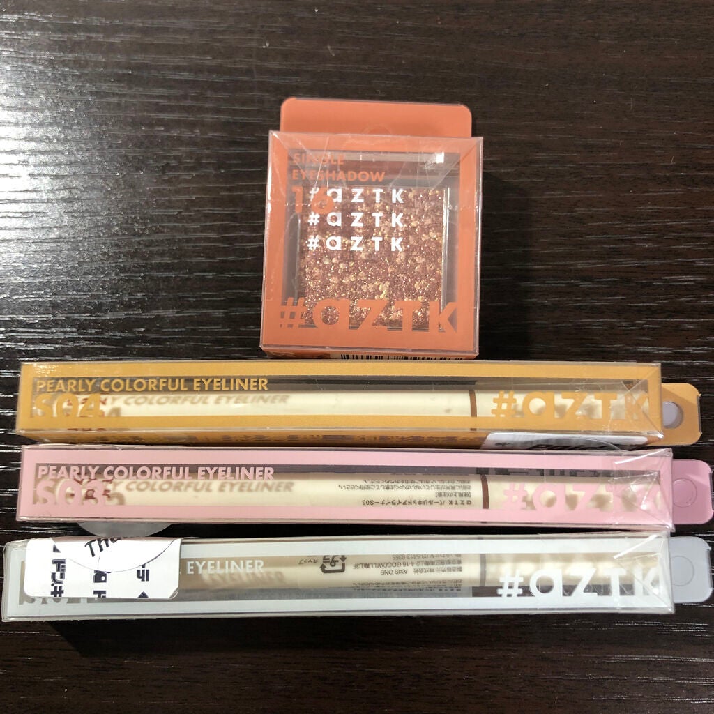 シングルアイシャドウ/aZTK/単色アイシャドウを使ったクチコミ(2枚目)