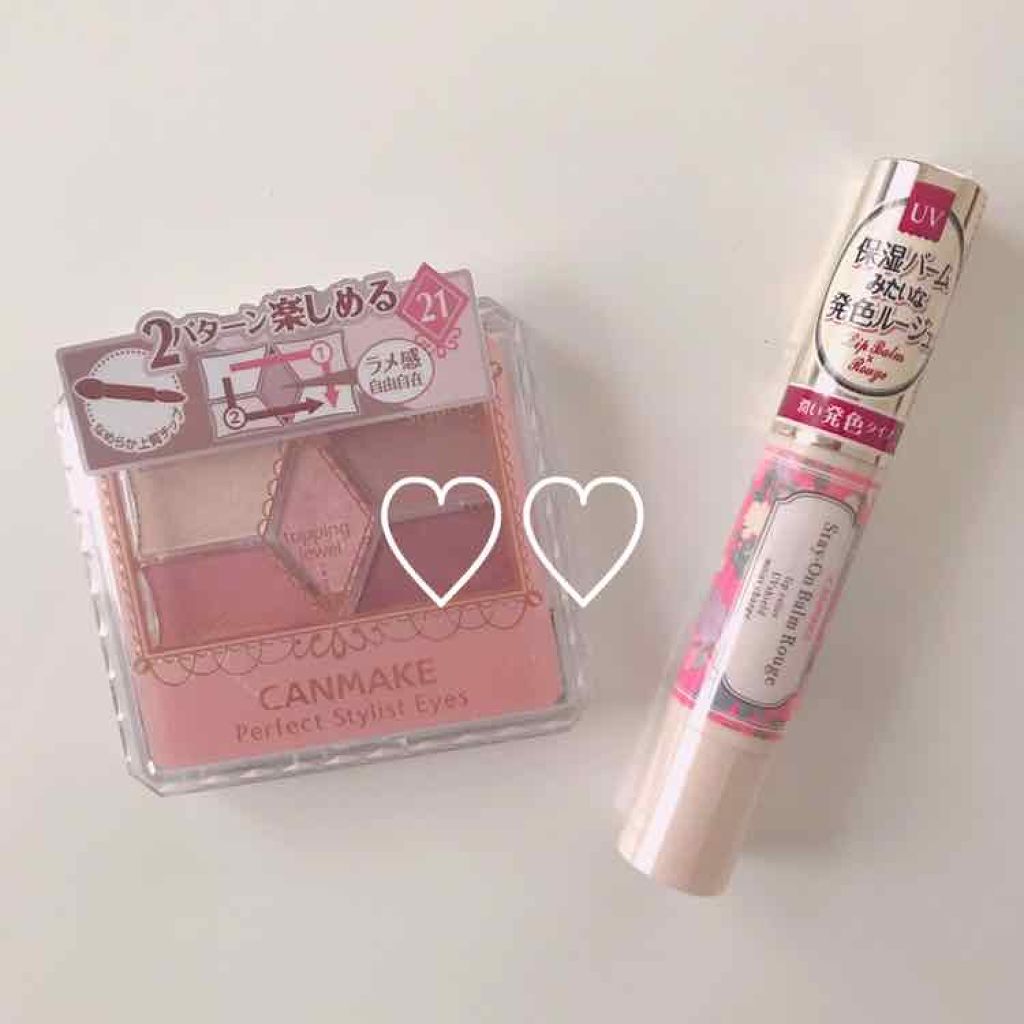 ステイオンバームルージュ/キャンメイク/口紅を使ったクチコミ(1枚目)