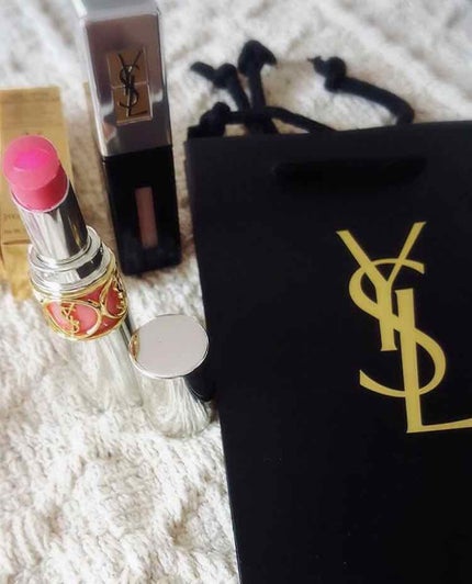 ヴォリュプテ ティントインバーム/YVES SAINT LAURENT BEAUTE/口紅を使ったクチコミ(1枚目)