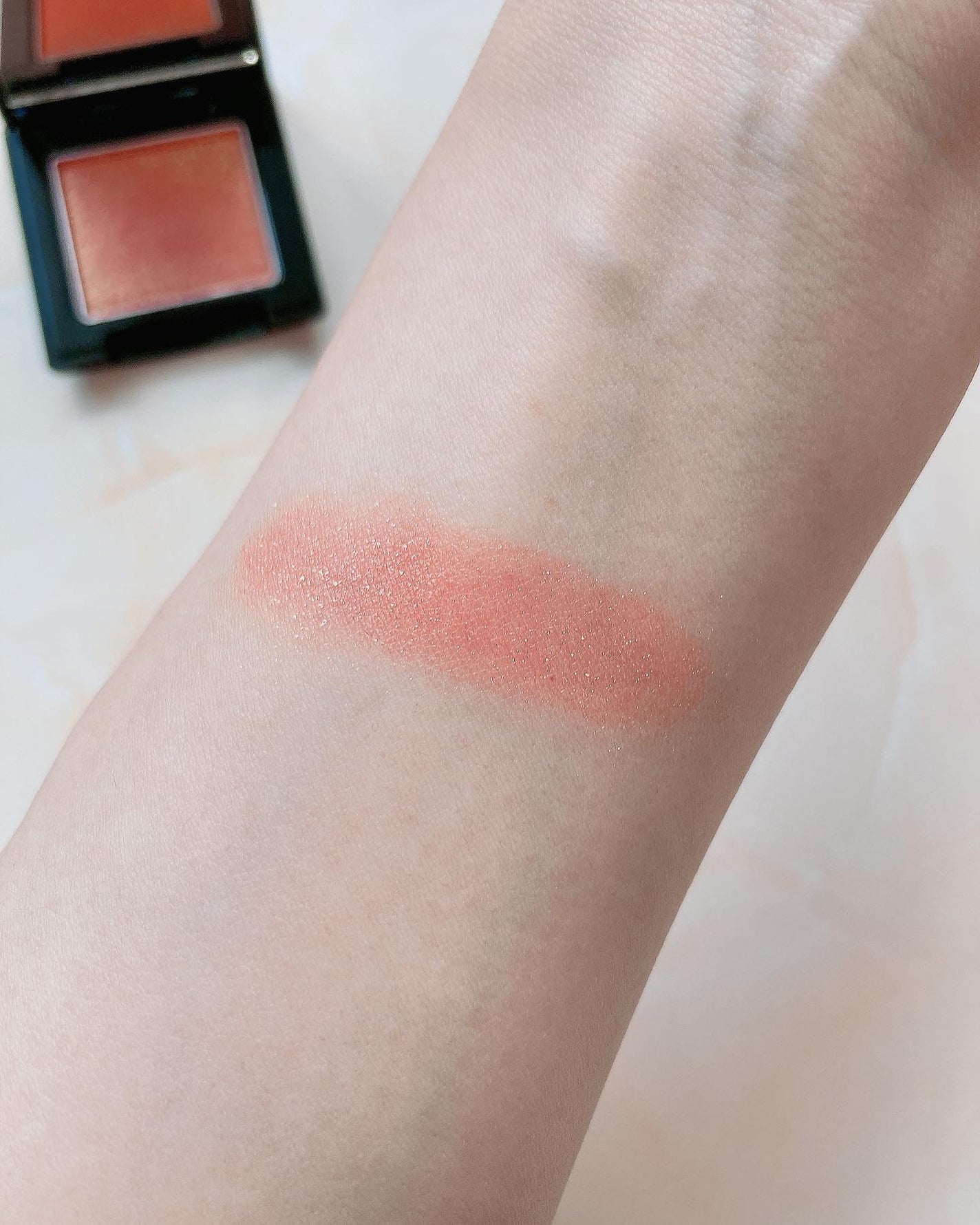 ラズル アイカラー/エレガンス ラズル /単色アイシャドウを使ったクチコミ(4枚目)