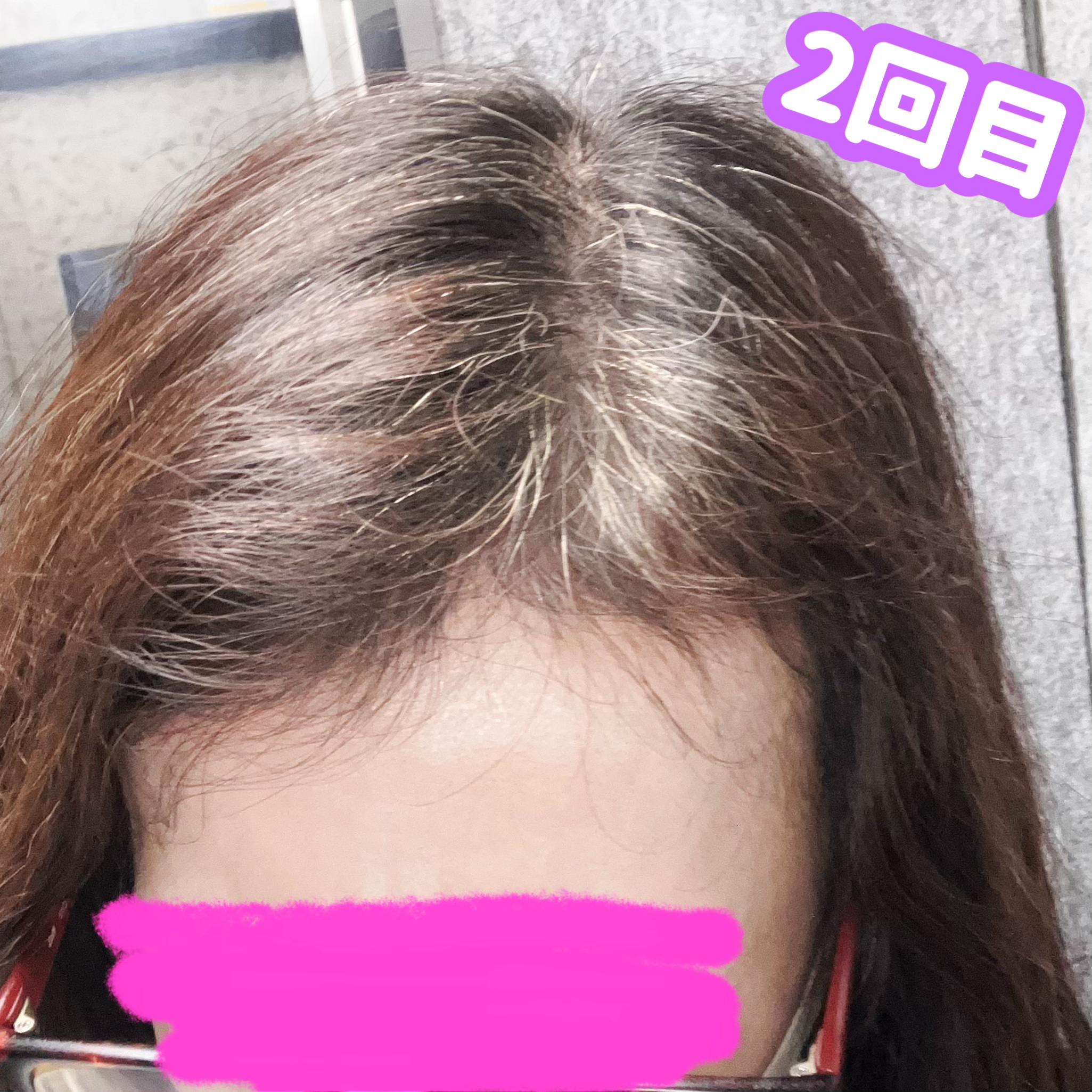 カラートリートメント リタッチ用/CIELO/ヘアカラーを使ったクチコミ（3枚目）