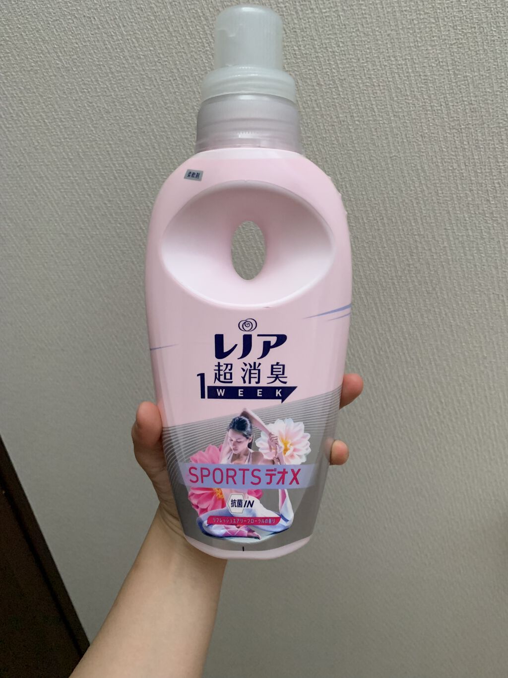 レノア本格消臭スポーツエアー リフレッシュエアリーフローラルの香り/レノア/柔軟剤を使ったクチコミ（1枚目）