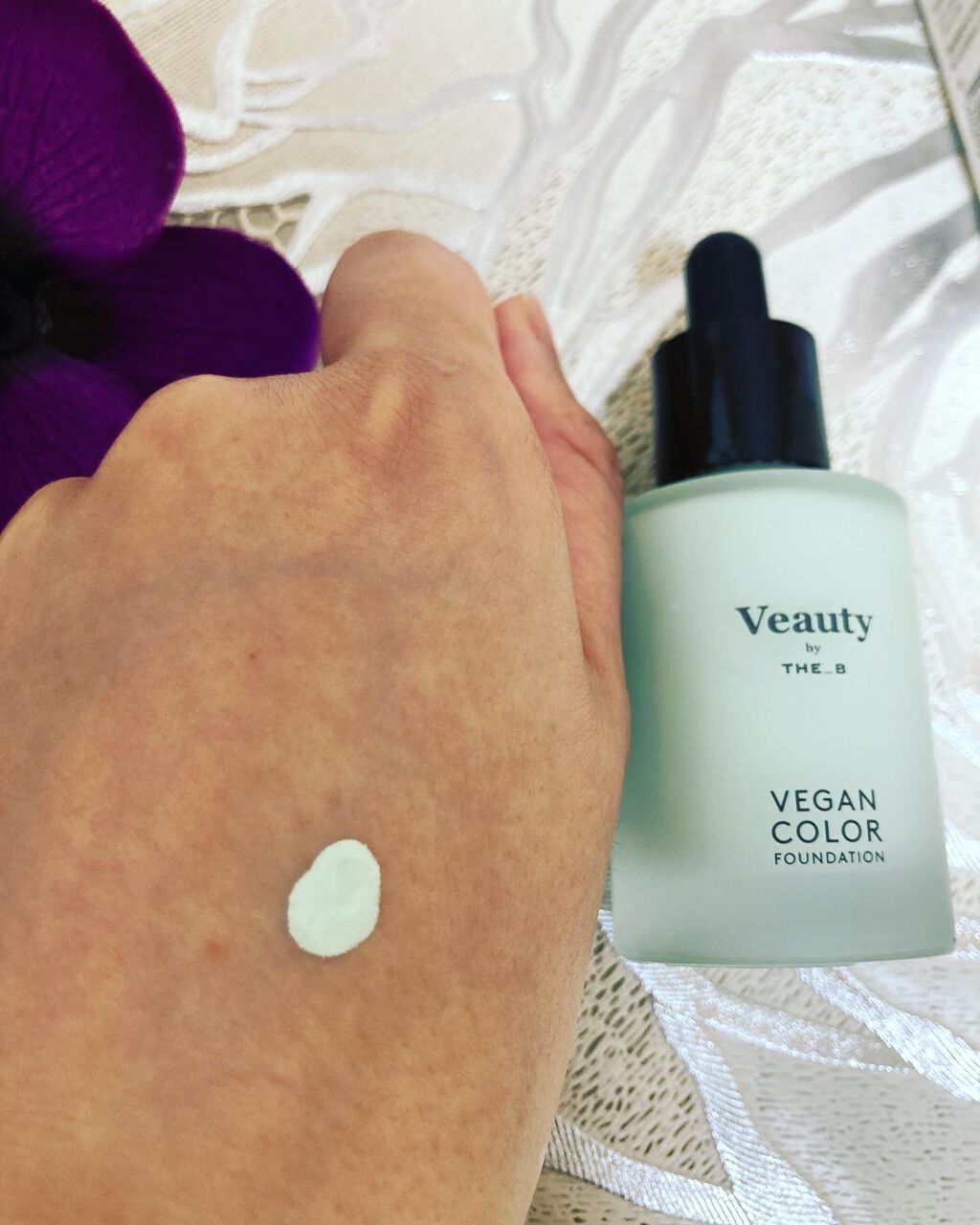 ヴィーガン カラーファンデーション/Veauty by THE_B/リキッドファンデーションを使ったクチコミ(3枚目)