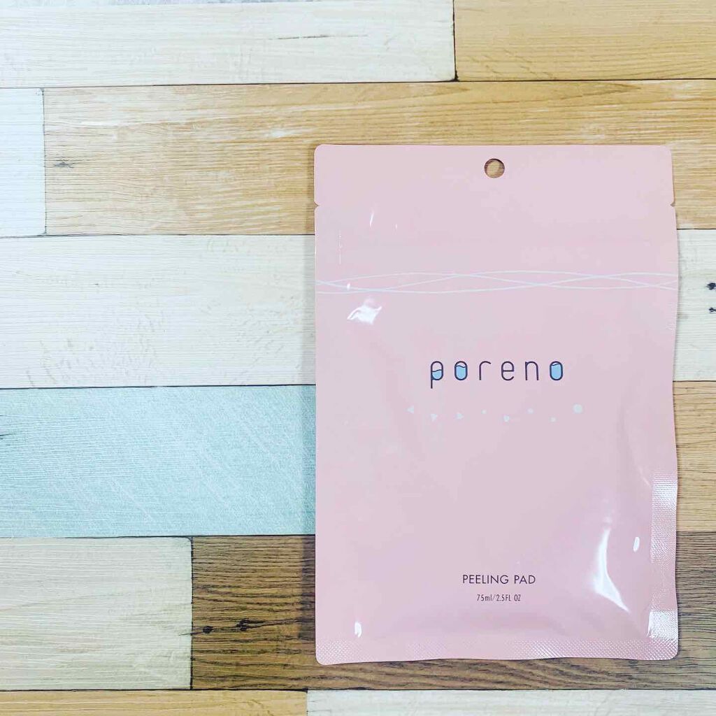 ピーリングパッド ポアノ/ウツクシア/トナーパッドを使ったクチコミ（1枚目）