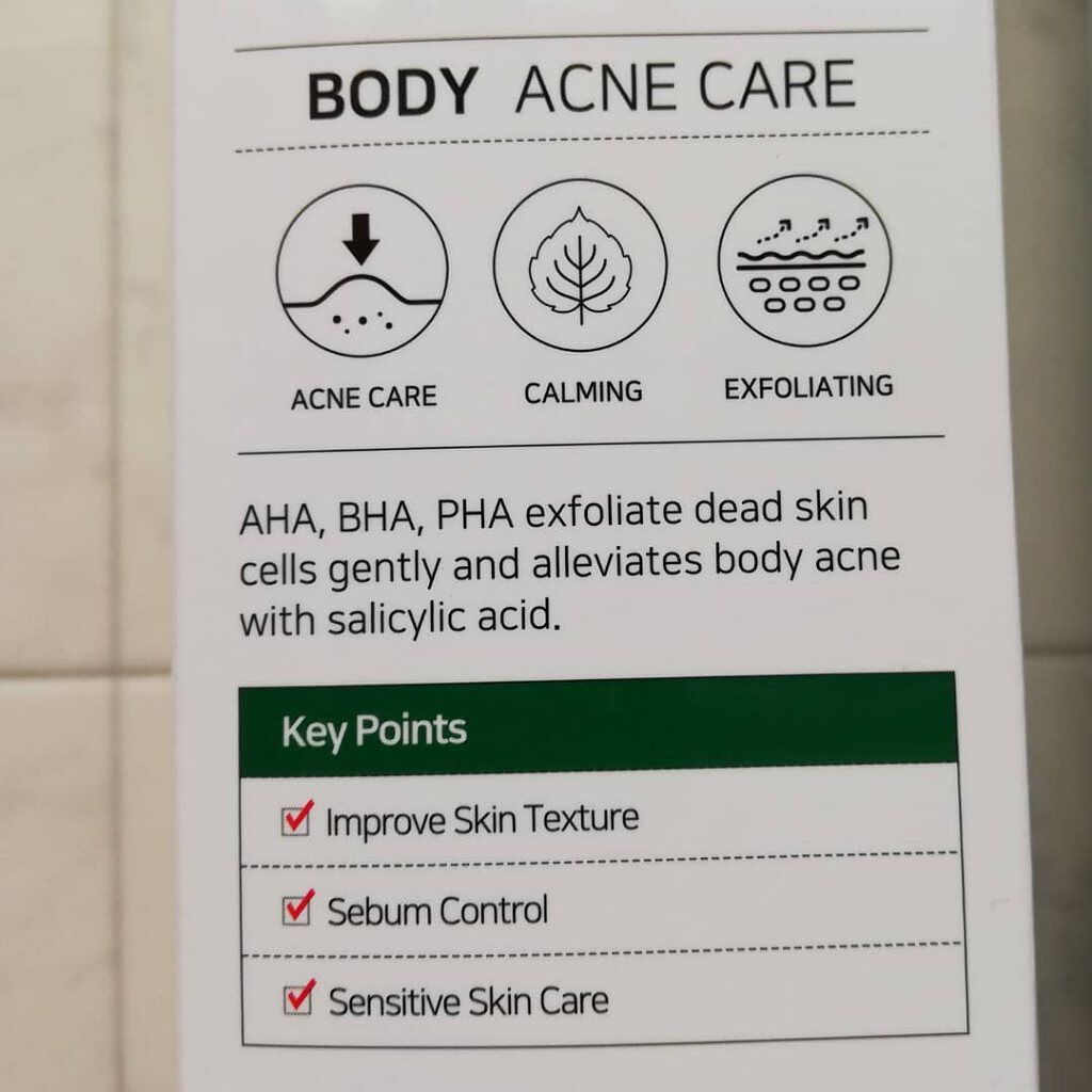 AHA·BHA·PHA 30デイズミラクルアクネボディクレンザー/SOME BY MI/ボディソープを使ったクチコミ(4枚目)