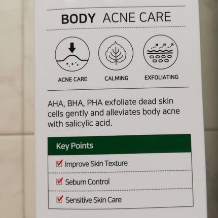 AHA·BHA·PHA 30デイズミラクルアクネボディクレンザー/SOME BY MI/ボディソープを使ったクチコミ(4枚目)