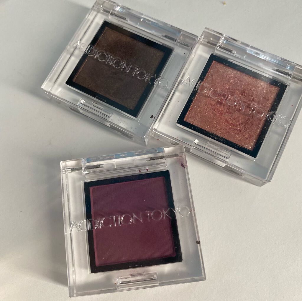 アディクション ザ アイシャドウ パール/ADDICTION/単色アイシャドウを使ったクチコミ（3枚目）