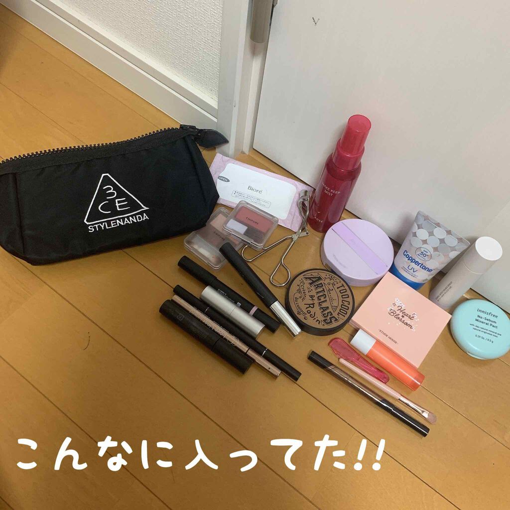 3CE ポーチ スモール/3CE/化粧ポーチを使ったクチコミ（2枚目）