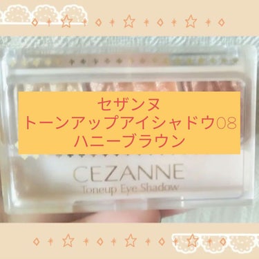 トーンアップアイシャドウ/CEZANNE/アイシャドウパレットを使ったクチコミ（1枚目）