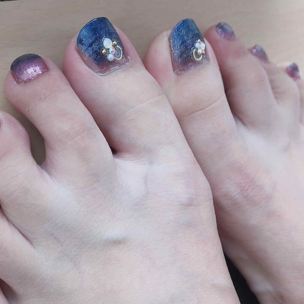 キキララ ネイル/DAISO/マニキュアを使ったクチコミ（2枚目）