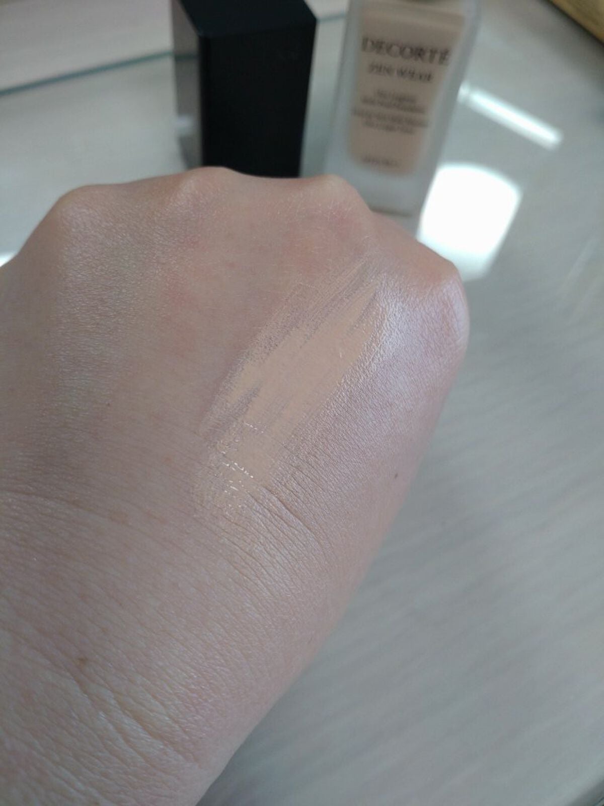 ゼン ウェア フルイド/DECORTÉ/リキッドファンデーションを使ったクチコミ(6枚目)
