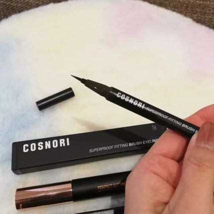 スーパープルーフフィッテイングブラシアイライナー/COSNORI/ペンシルアイライナーを使ったクチコミ(4枚目)